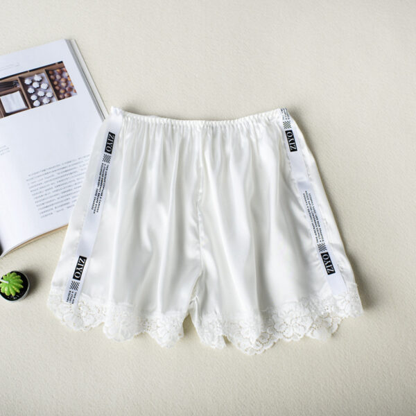 Side white strip ladies anti-light safety pants - Imagen 7