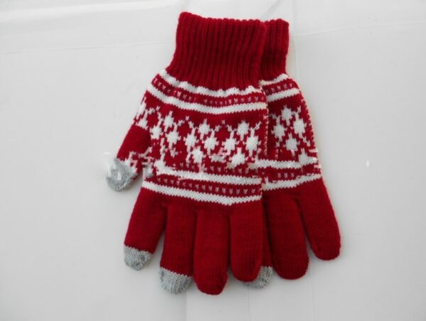 Touch screen gloves thick brushed warm touch screen gloves - Imagen 4