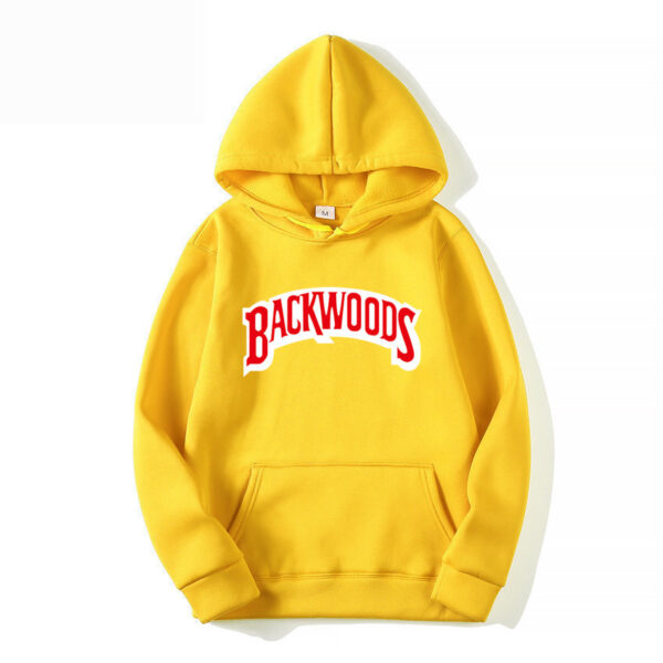 BACKWOODS Sweatshirt Hip Hop Fashion Hoodie - Imagen 9