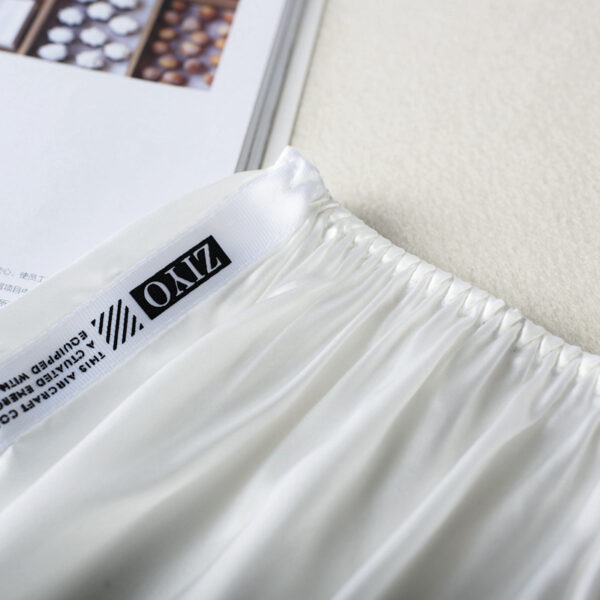 Side white strip ladies anti-light safety pants - Imagen 4