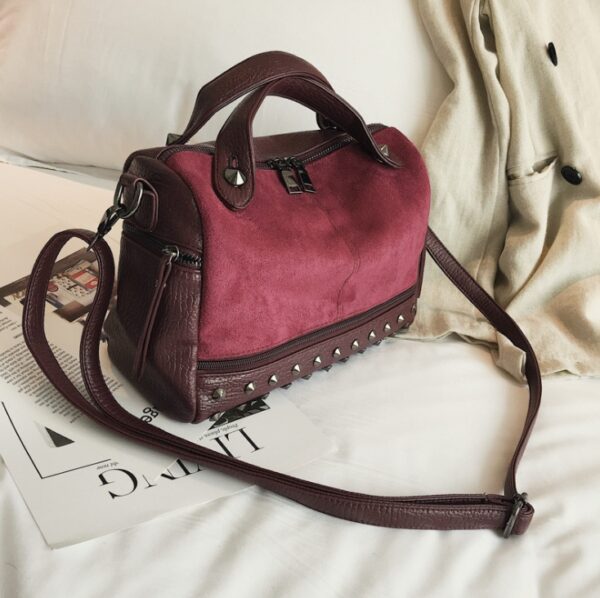 High Quality Big Casual Tote Female Shoulder Bag Soft Bolsas - Imagen 7