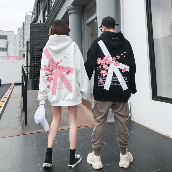 Floral hoodie - Imagen 4