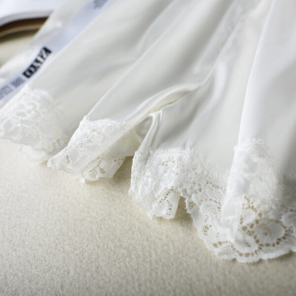 Side white strip ladies anti-light safety pants - Imagen 5