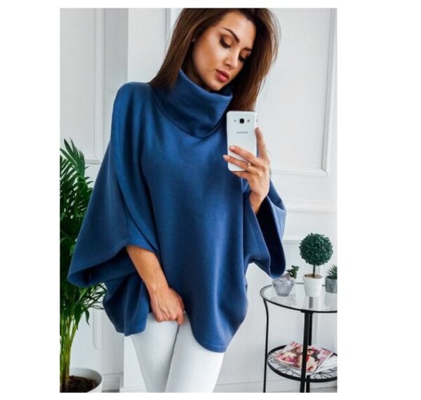 Amazon AliExpress / ebay Europe and the United States winter new warm jacket high collar sweater top - Imagen 2