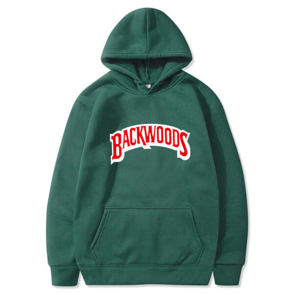 BACKWOODS Sweatshirt Hip Hop Fashion Hoodie - Imagen 18