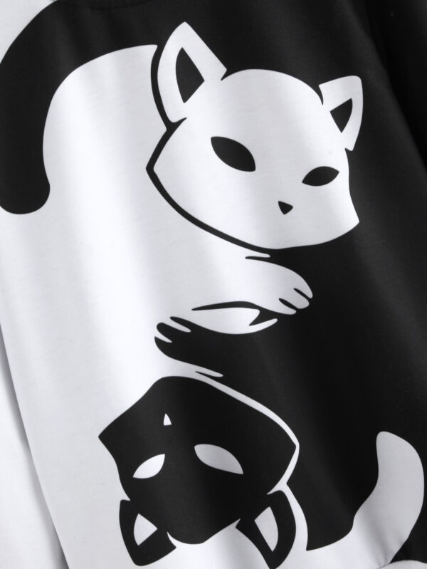 Cat Yin Yang Long Sleeve - Imagen 3