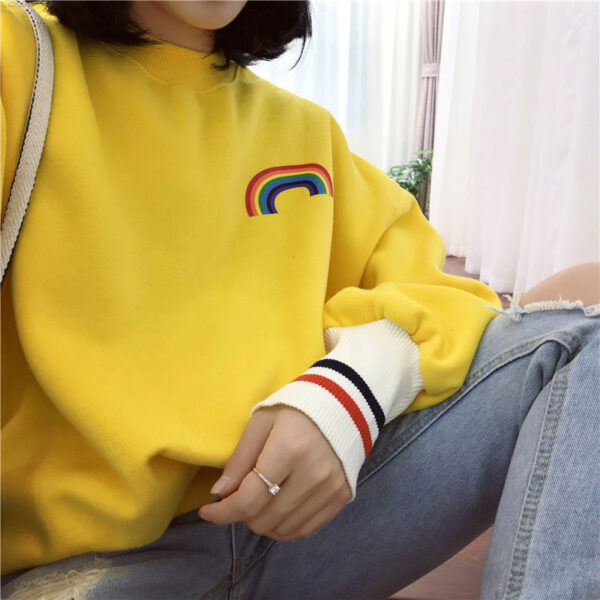Loose plus fleece sweater - Imagen 4