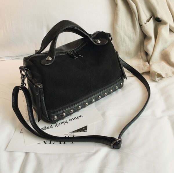 High Quality Big Casual Tote Female Shoulder Bag Soft Bolsas - Imagen 6