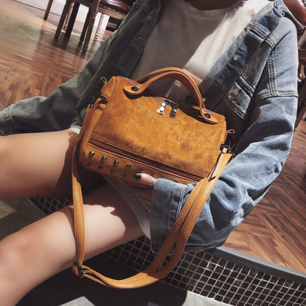 High Quality Big Casual Tote Female Shoulder Bag Soft Bolsas - Imagen 4