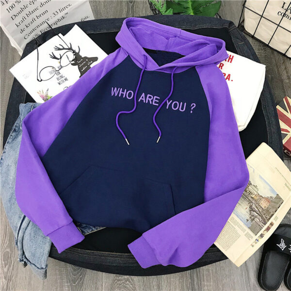 Long sleeve headband with hoodie - Imagen 3