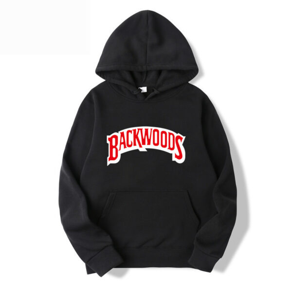 BACKWOODS Sweatshirt Hip Hop Fashion Hoodie - Imagen 5