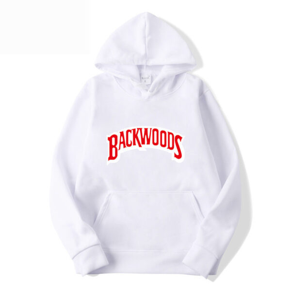 BACKWOODS Sweatshirt Hip Hop Fashion Hoodie - Imagen 7