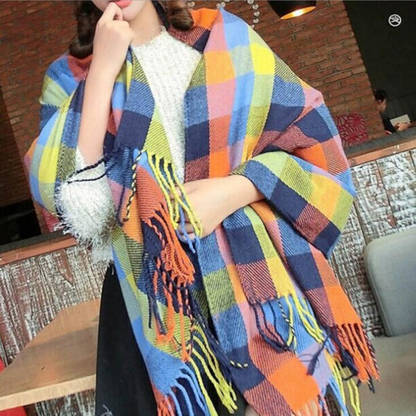 cashmere scarf for women - Imagen 3