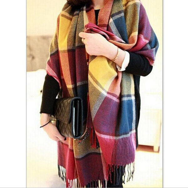 cashmere scarf for women - Imagen 5