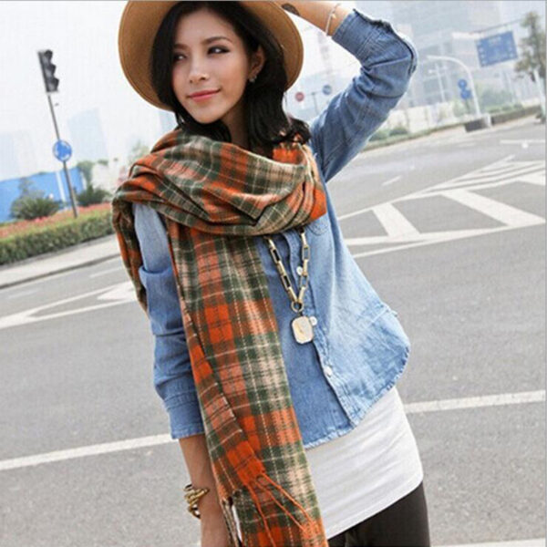 cashmere scarf for women - Imagen 4