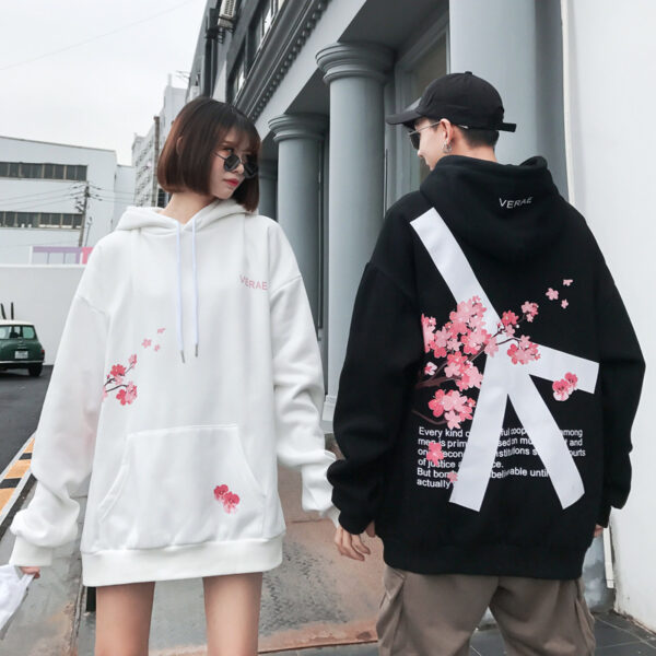 Floral hoodie - Imagen 3