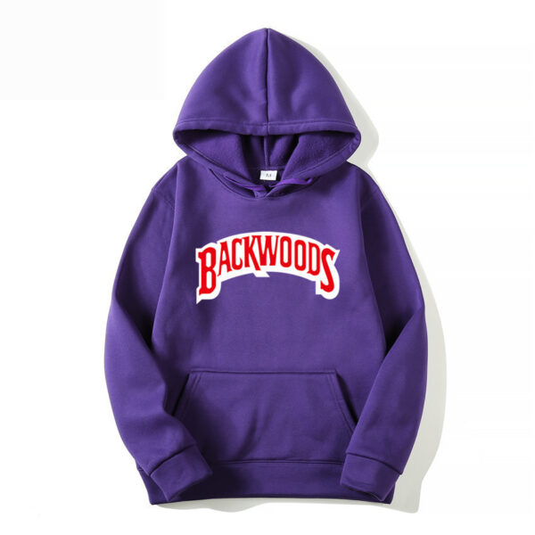 BACKWOODS Sweatshirt Hip Hop Fashion Hoodie - Imagen 11