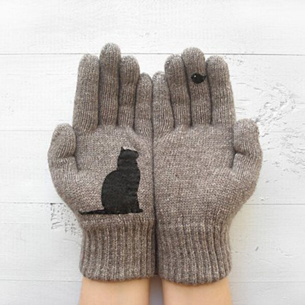 Women's wool gloves - Imagen 5