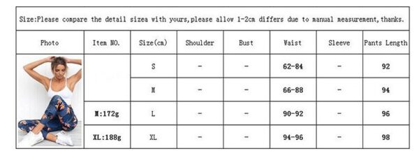 High Waist Yoga Pants Women's Fitness Sports Leggings Band Printing Elastic Gym Workout Tights S-XL Running Pants Plus Size - Imagen 4