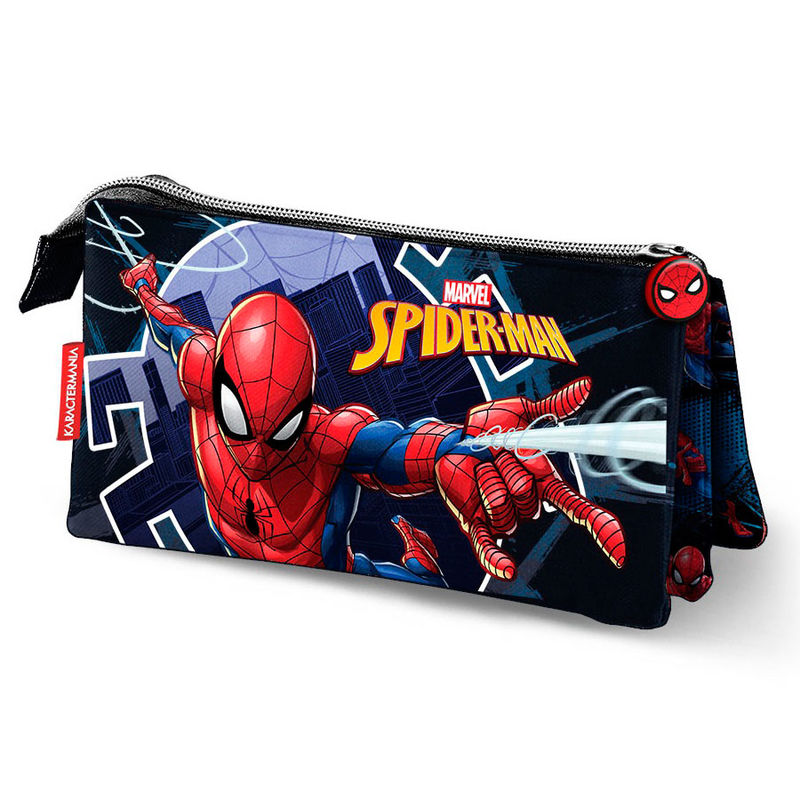 Portatodo Spiderman Marvel Hero triple