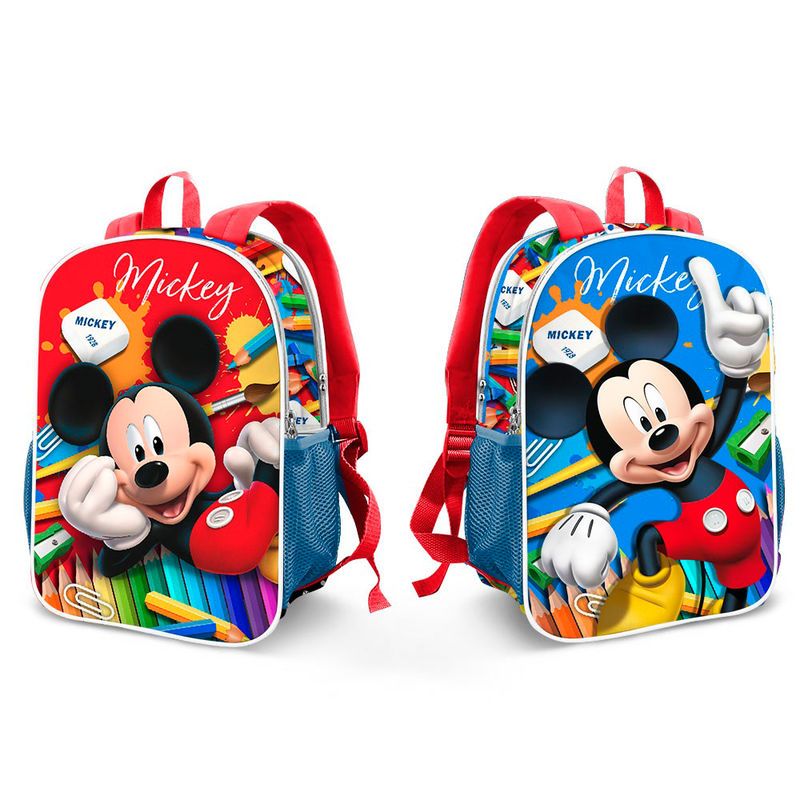 Mochila Mickey Disney Crayons 32cm