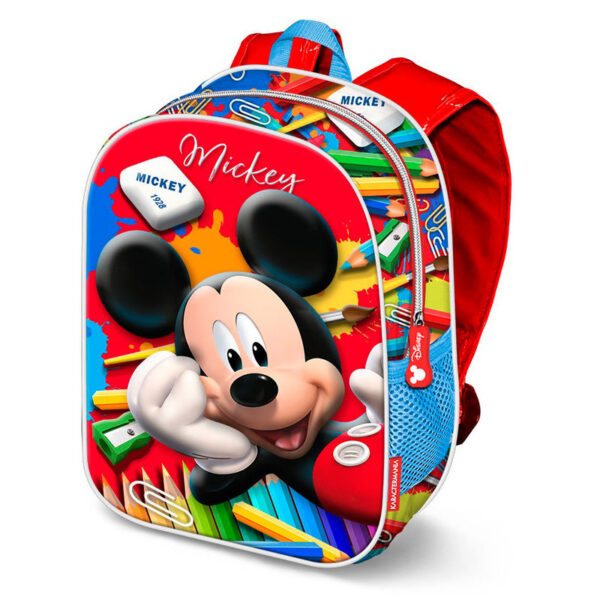 Mochila 3D Mickey Disney Crayons 31cm