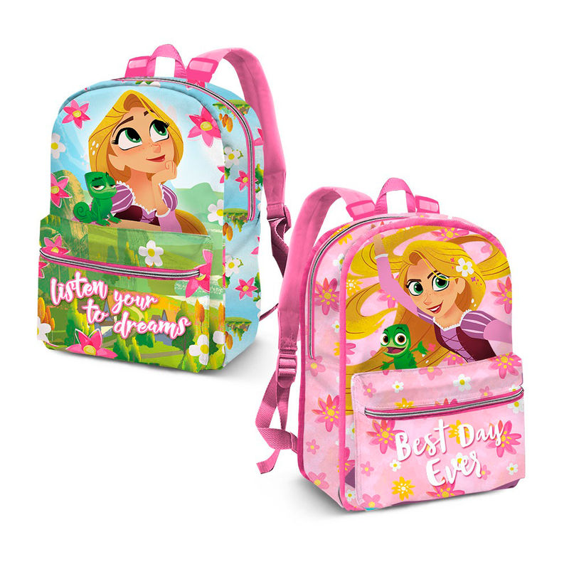 Mochila reversible Rapunzel Disney Listen 31cm
