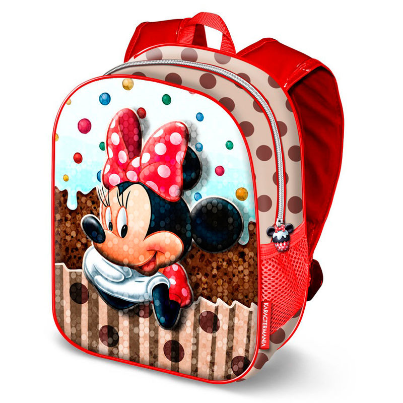 Mochila 3D Minnie Disney Muffin 31cm