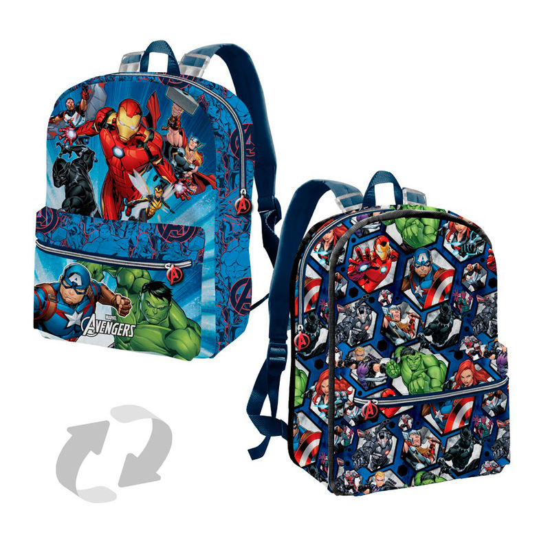 Mochila reversible Vengadores Avengers Marvel 31cm