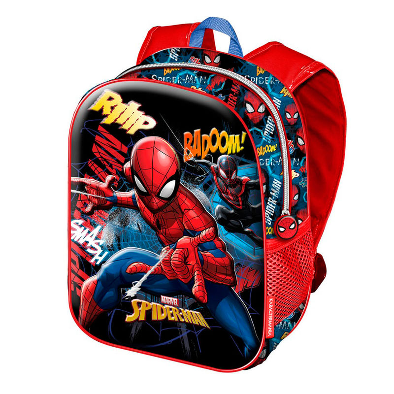 Mochila 3D Spiderman Marvel Smash 31cm