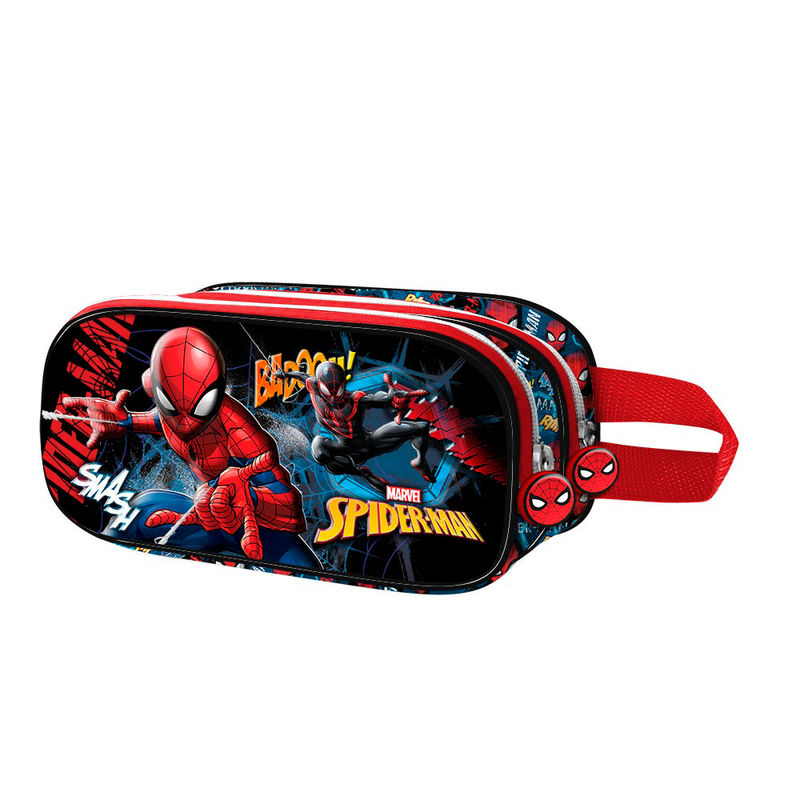 Portatodo 3D Spiderman Marvel Smash doble