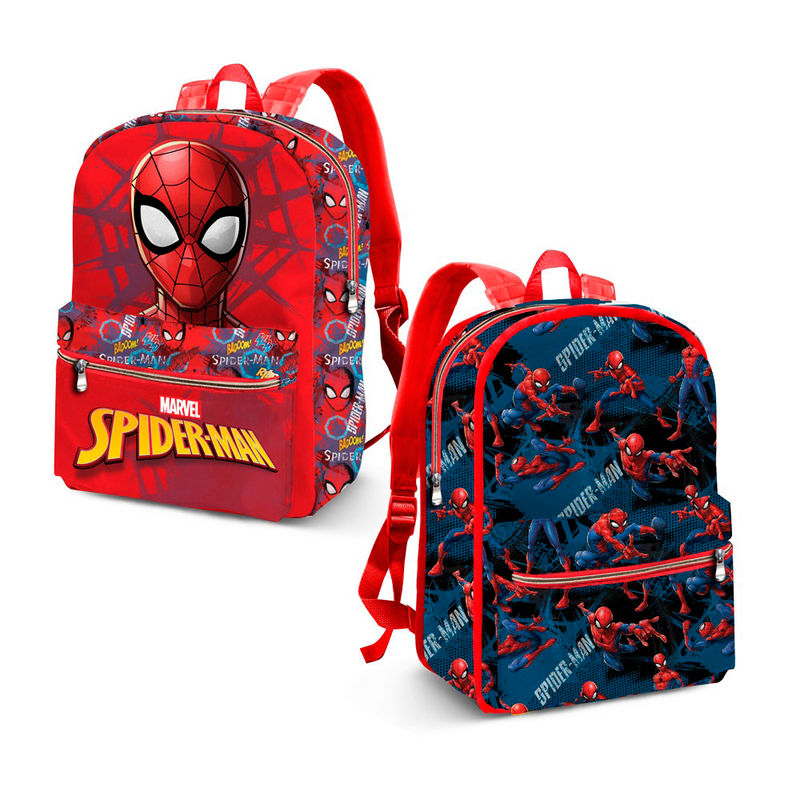 Mochila reversible Spiderman Marvel Hero 31cm