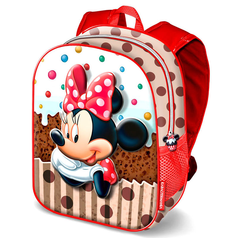 Mochila 3D Minnie Disney Muffin 31cm