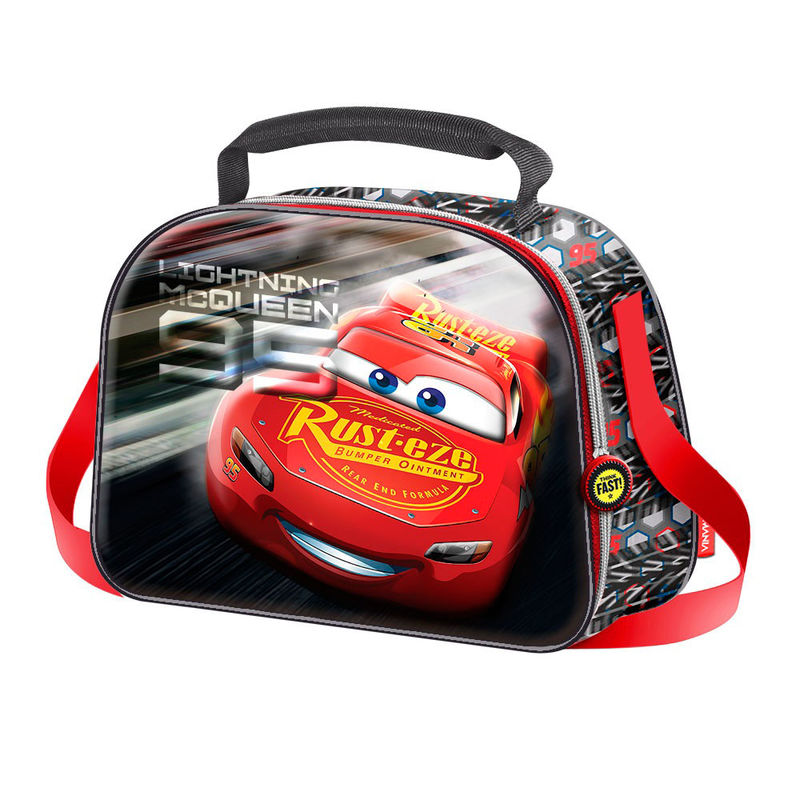 Bolsa portameriendas 3D Cars 3 Disney Lightning