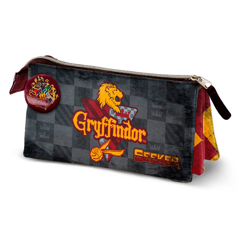 Portatodo Harry Potter Quidditch Gryffindor triple