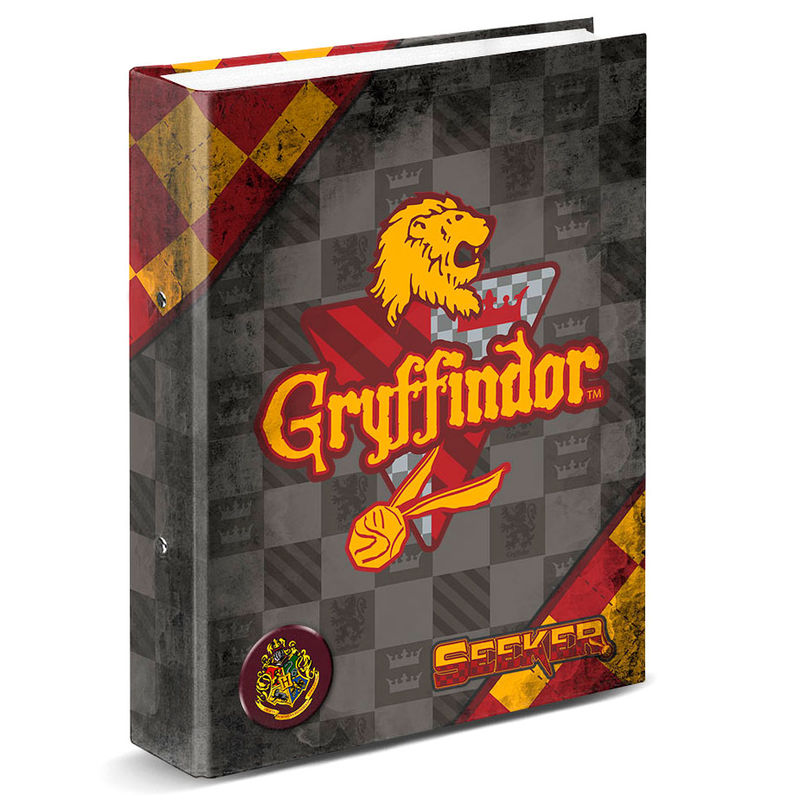 Carpeta A4 Harry Potter Quidditch Gryffindor anillas