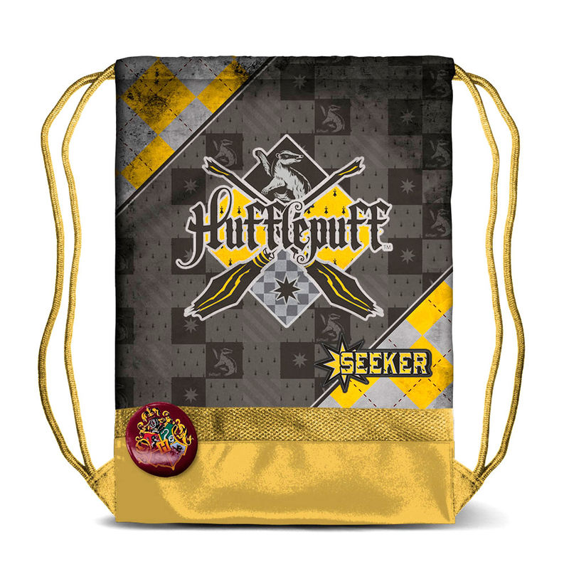 Saco Harry Potter Quidditch Hufflepuff 48cm