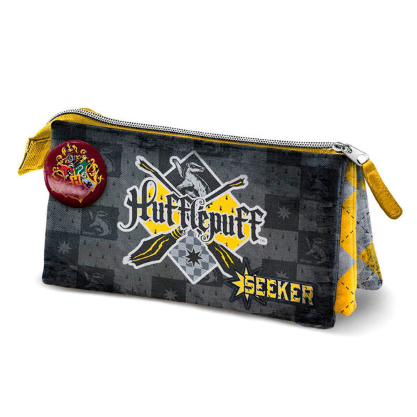 Portatodo Harry Potter Quidditch Hufflepuff triple