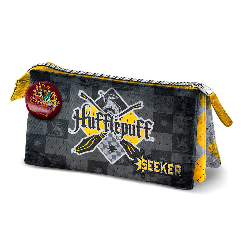 Portatodo Harry Potter Quidditch Hufflepuff triple