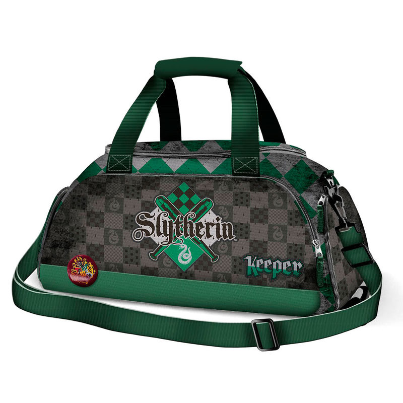 Bolsa deporte Harry Potter Quidditch Slytherin 55cm