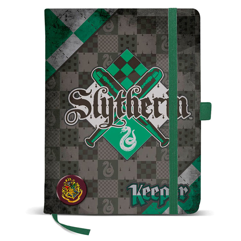 Diario Harry Potter Quidditch Slytherin