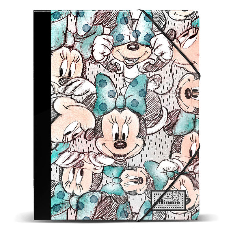 Carpeta A4 Minnie Disney Drawing gomas