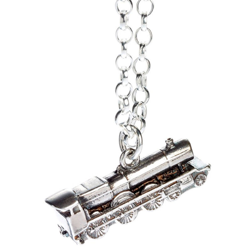 Colgante Hogwarts Express Train Harry Potter plata