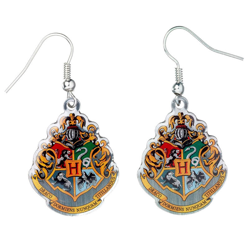 Pendientes Hogwarts Crest Harry Potter
