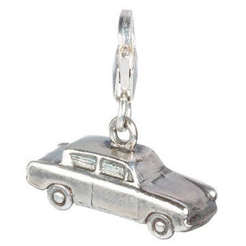Colgante charm Mr Weasleys Flying Car Harry Potter plata