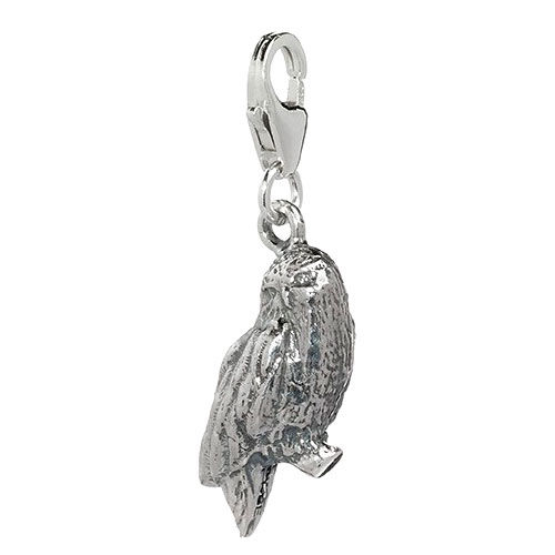 Colgante charm Hedwig Owl Harry Potter plata