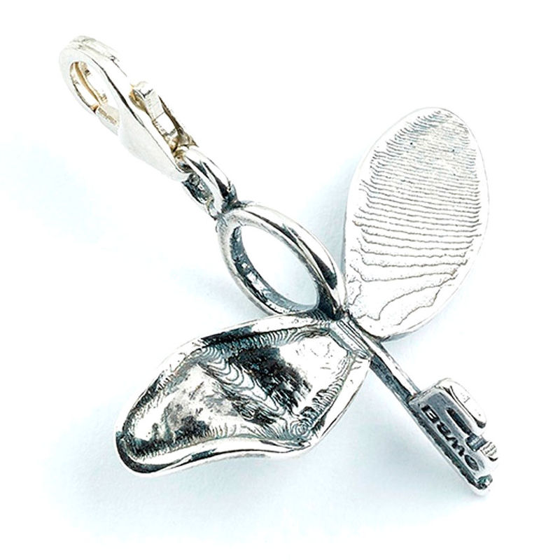 Colgante charm Flying Key Harry Potter plata