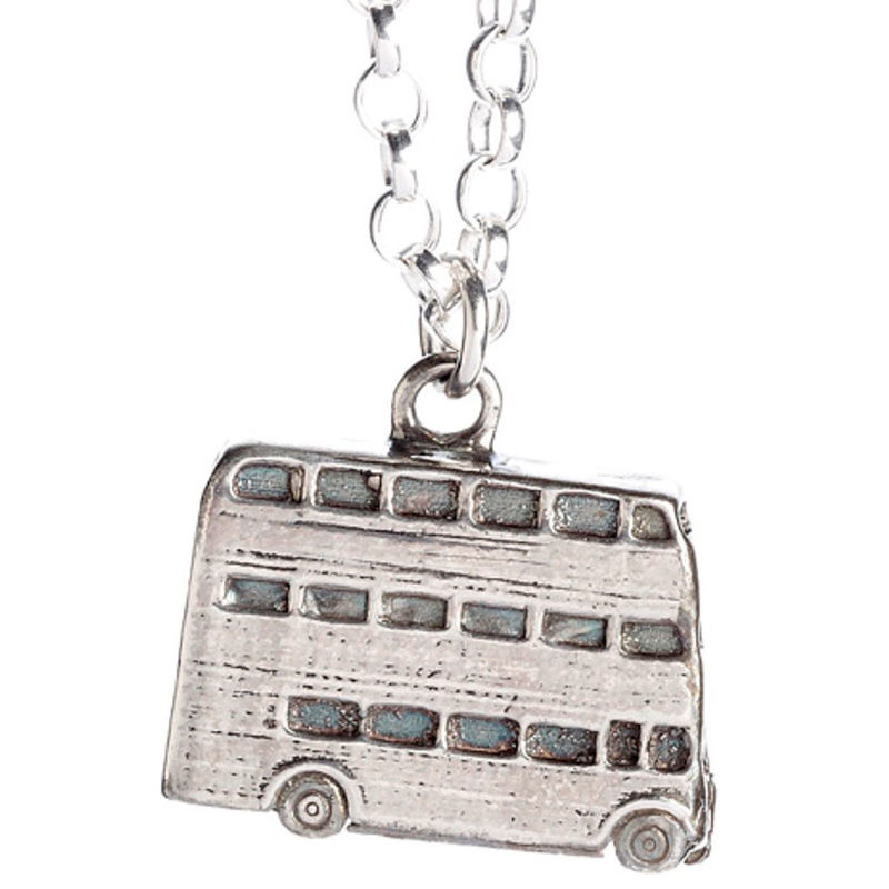 Colgante Knight Bus Harry Potter plata