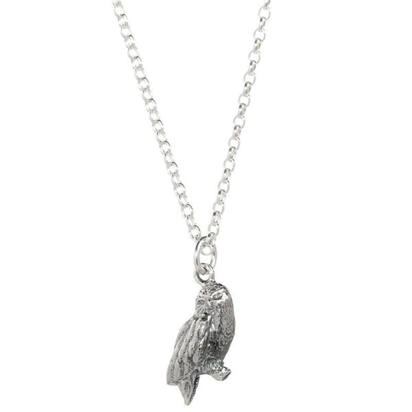 Colgante Hedwig Owl Harry Potter plata