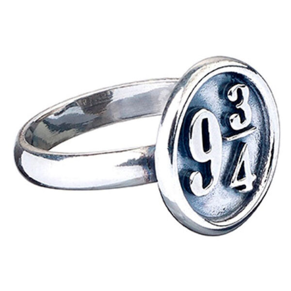 Anillo Platform 9 3/4 Harry Potter plata